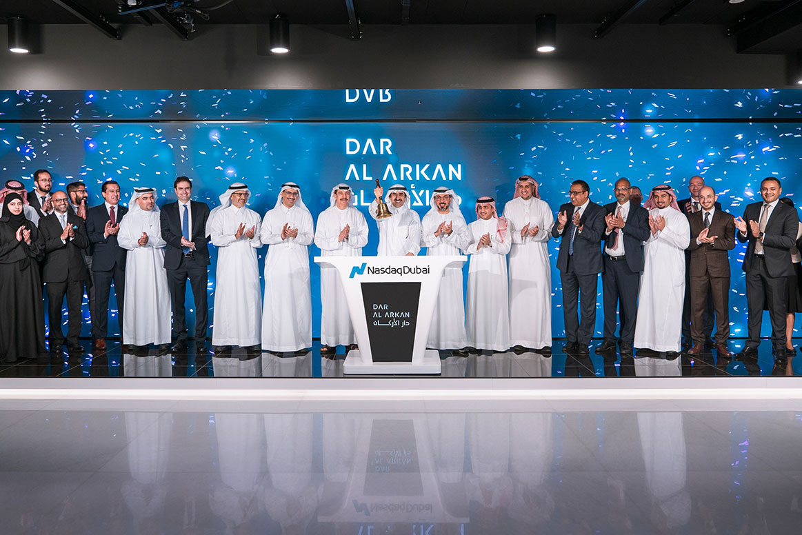 Dar Al Arkan Rings the Opening Bell in Nasdaq Dubai